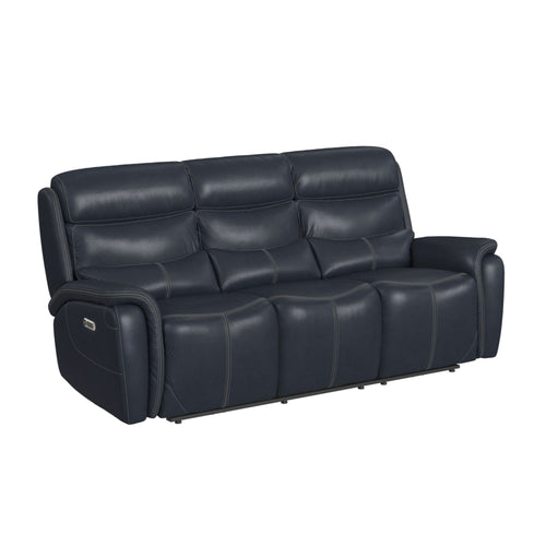 Aruba - 2 Piece Living Room Set (Sofa & Loveseat) - Pebble Navy - Stylish Home Furniture