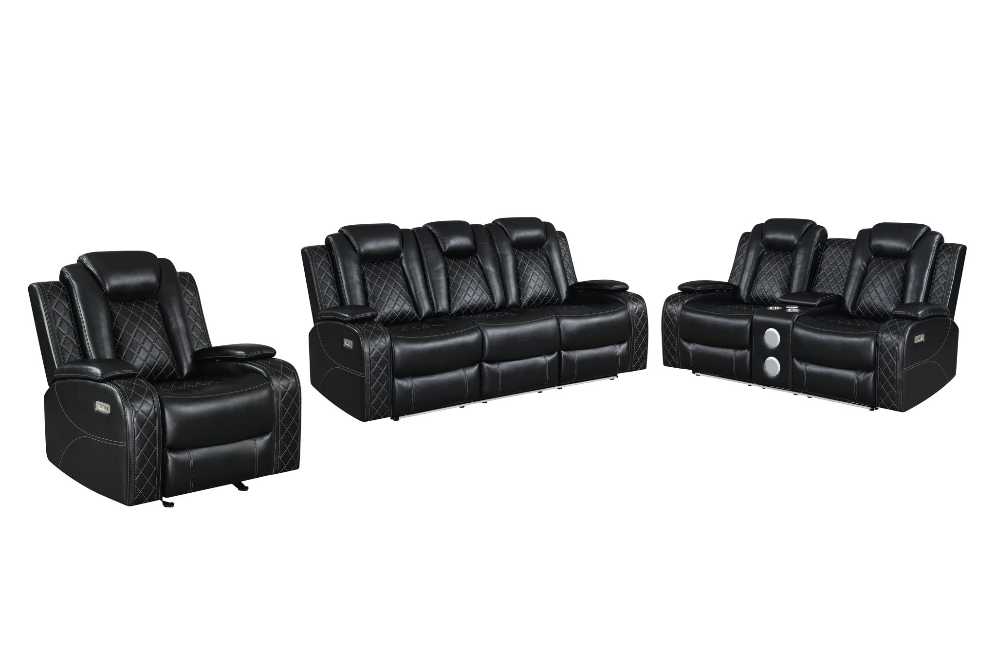 Orion II - Reclining Sofa Set - Stylish Home Furniture