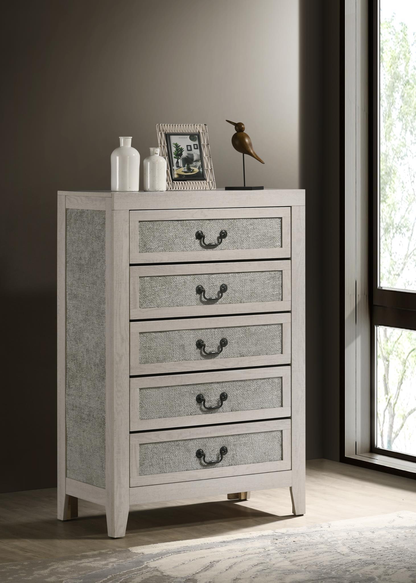 B505 - Nightstand - Off White - Stylish Home Furniture