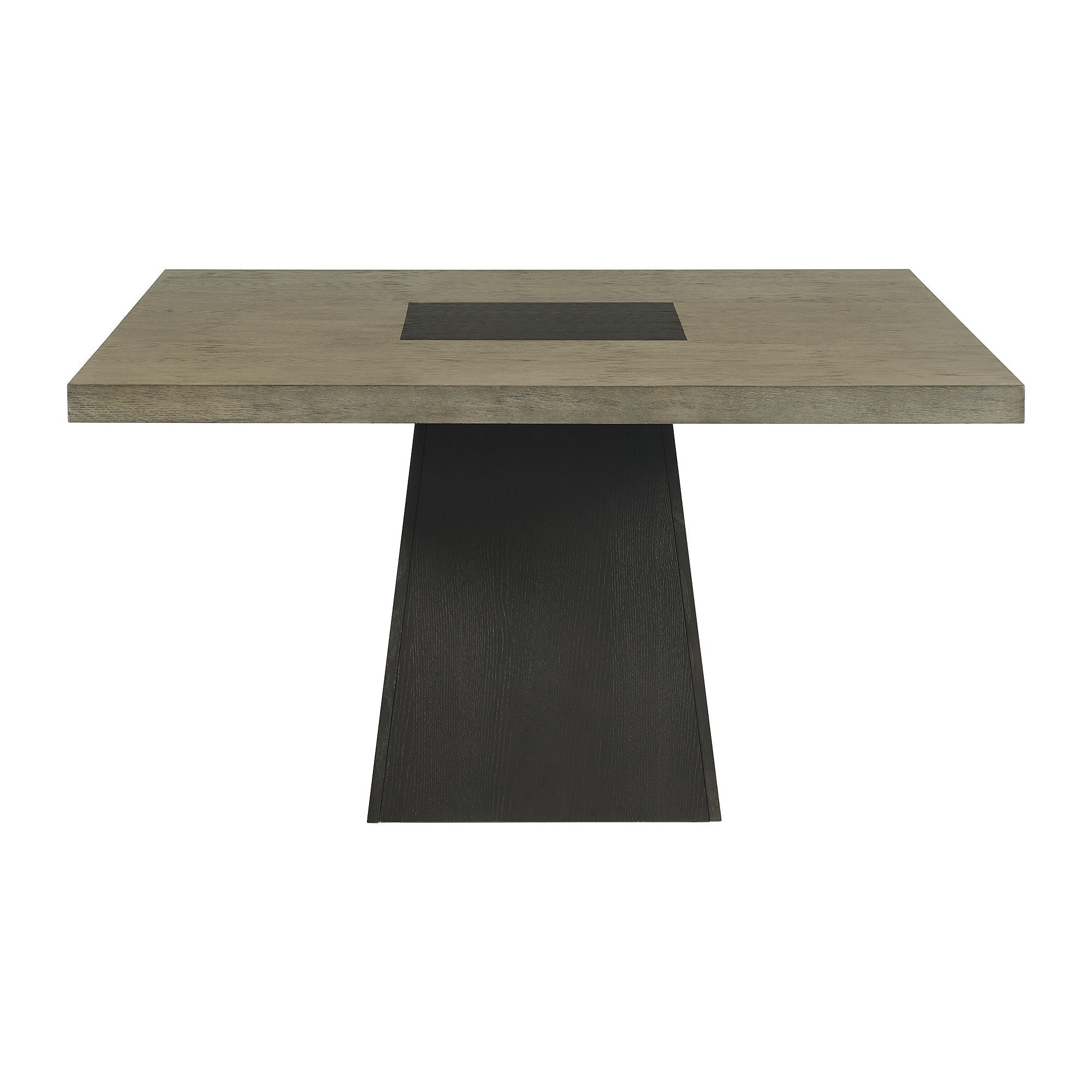 Jemma - Square Dining Table - Gray / Dark Espresso - Stylish Home Furniture