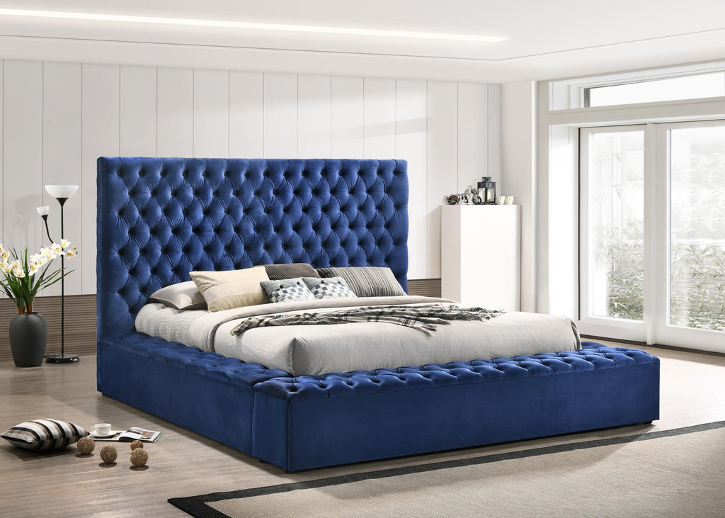 B564 - Velvet Bed - Stylish Home Furniture