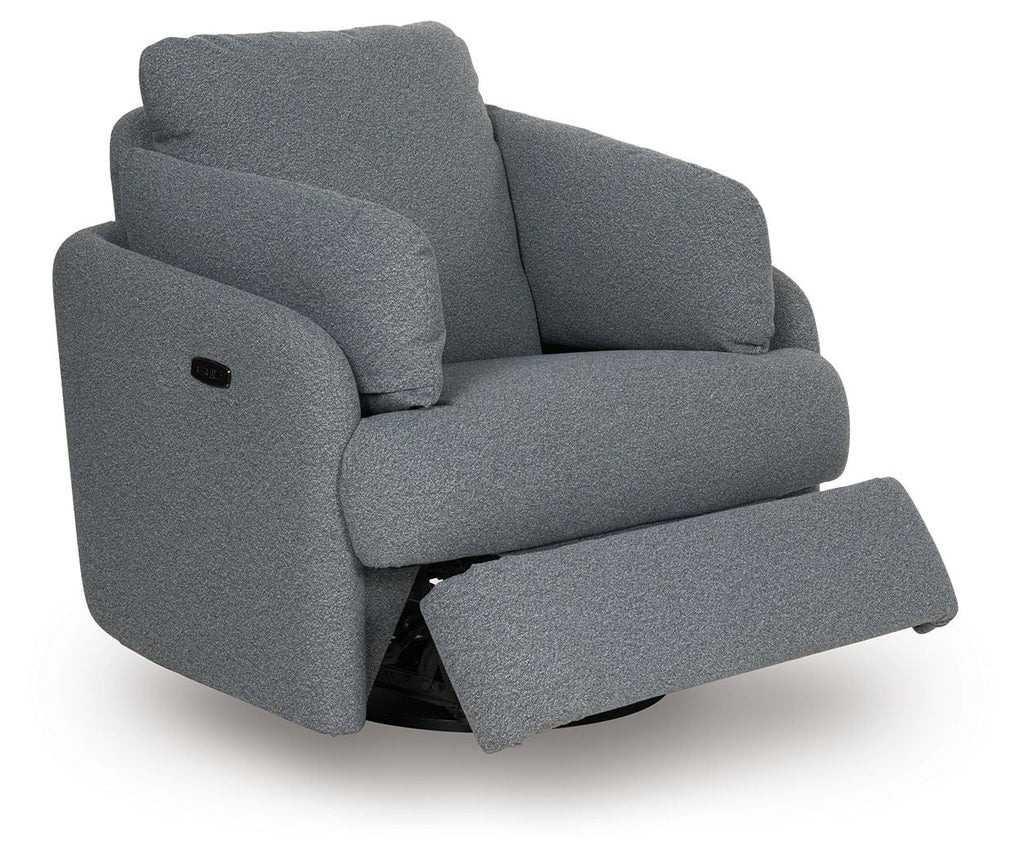Alainmont Next-Gen Nuvella - Swivel Power Recliner - Stylish Home Furniture