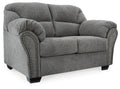 Allmaxx - Loveseat - Pewter - Stylish Home Furniture