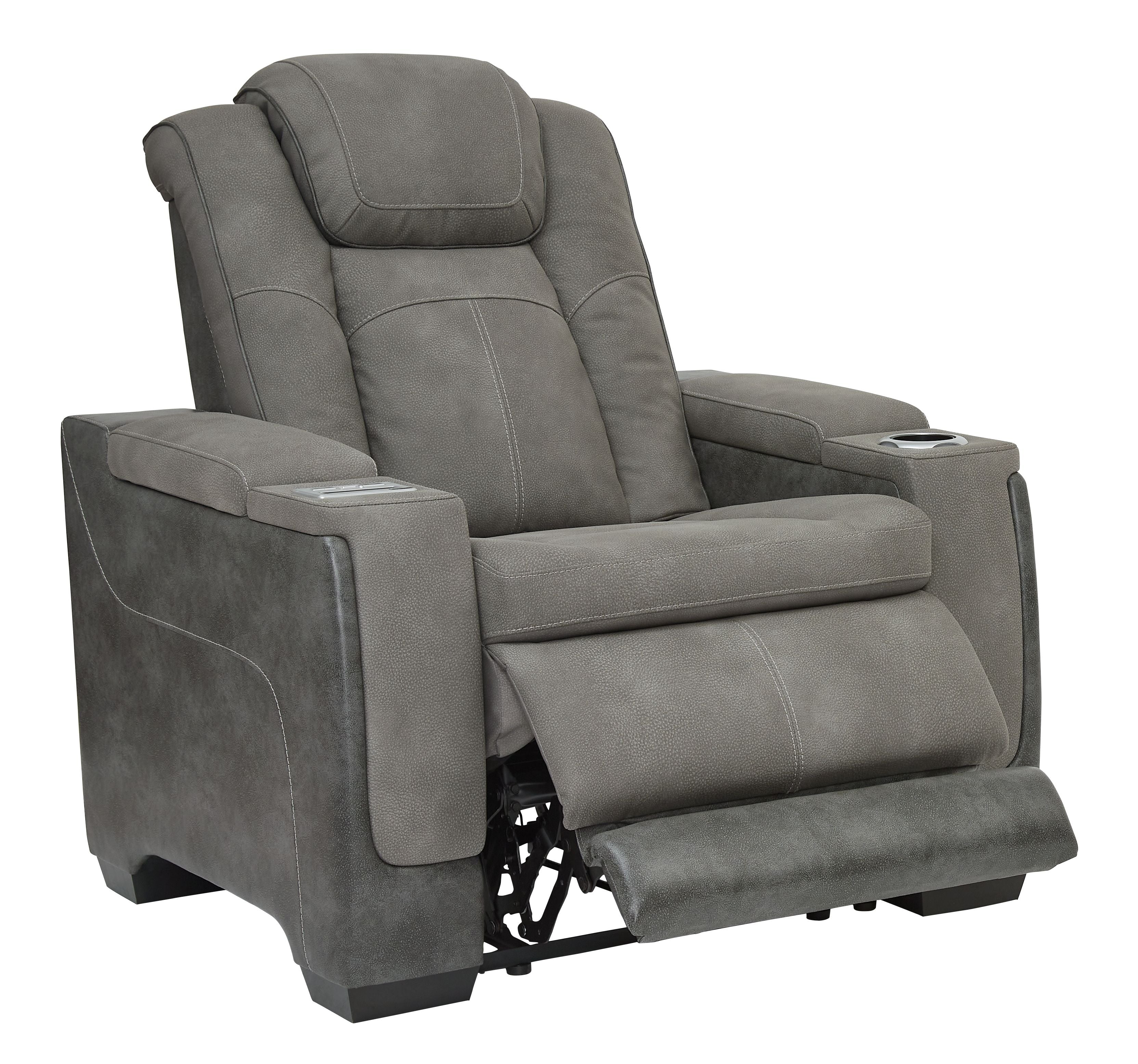 Next-Gen Durapella - Pwr Recliner/Adj Headrest - Stylish Home Furniture