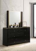 B120 - Dresser - Black - Stylish Home Furniture