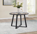 D182 - Round Dining Table - Black