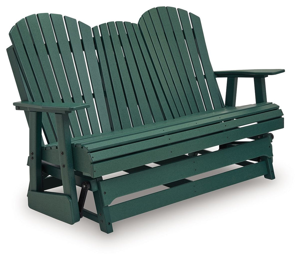 Shell Beach - Loveseat Glider - Green - Stylish Home Furniture