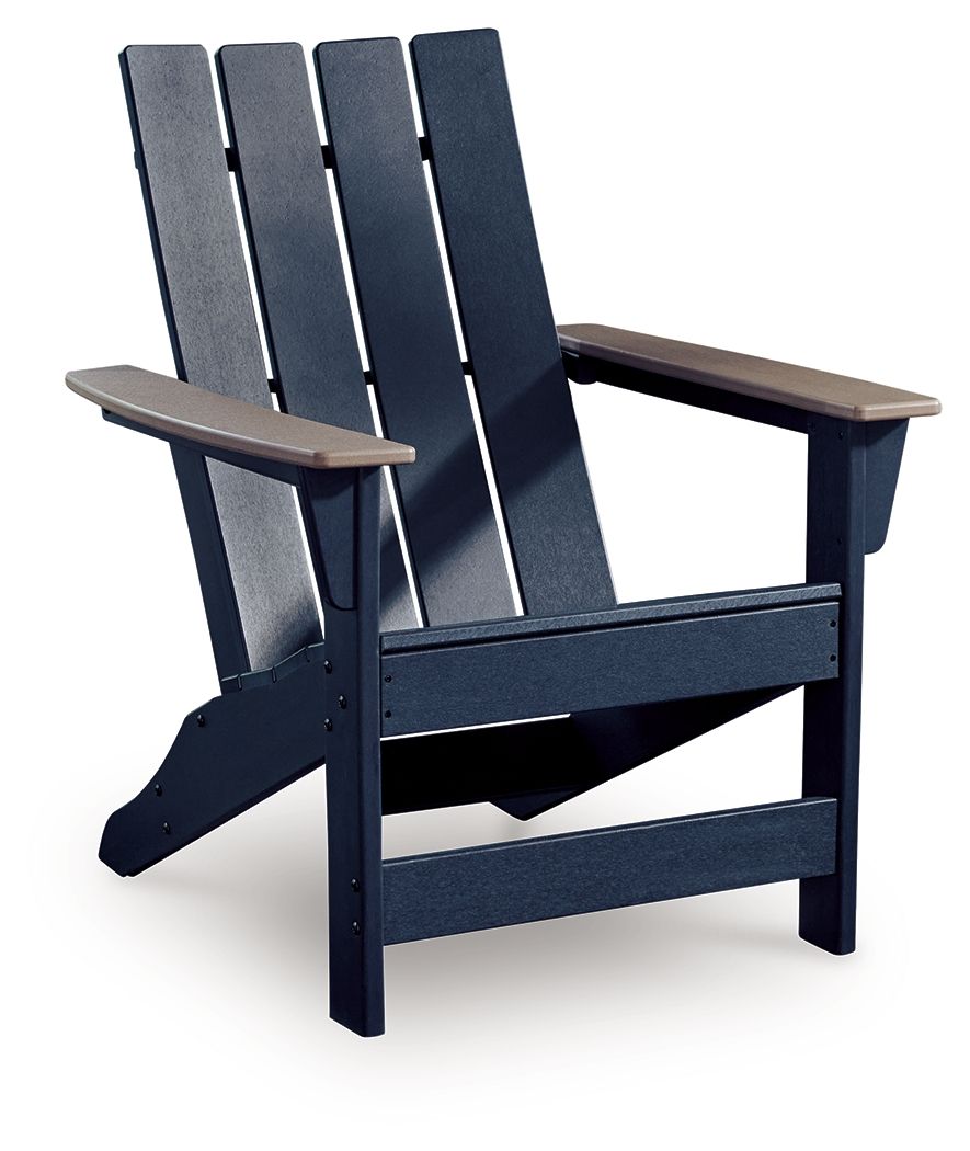 East Beach - Adirondack Chair - Black / Beige - Stylish Home Furniture