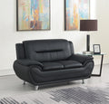 U484 - Loveseat - Black - Stylish Home Furniture