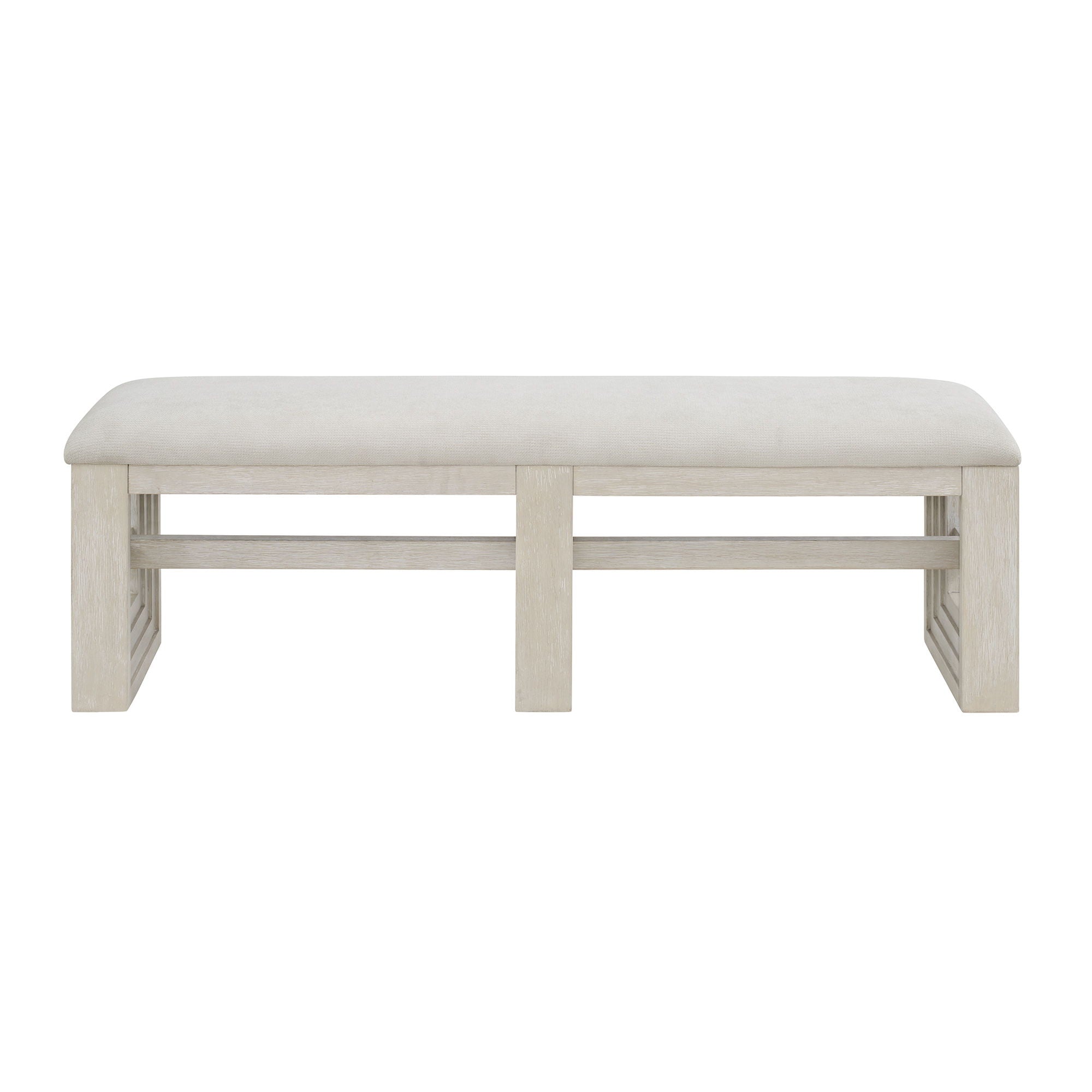 Avalanche - Dining Bench - Antique White - Stylish Home Furniture