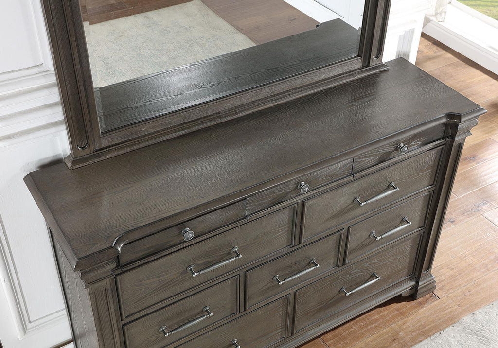 B067 - Dresser - Dark Gray - Stylish Home Furniture