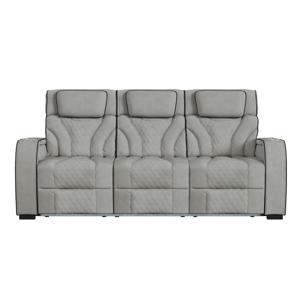 Blitz - Motion Sofa With DDT, Reading Light, Wireless Charger And LED - Stylish Home Furniture
