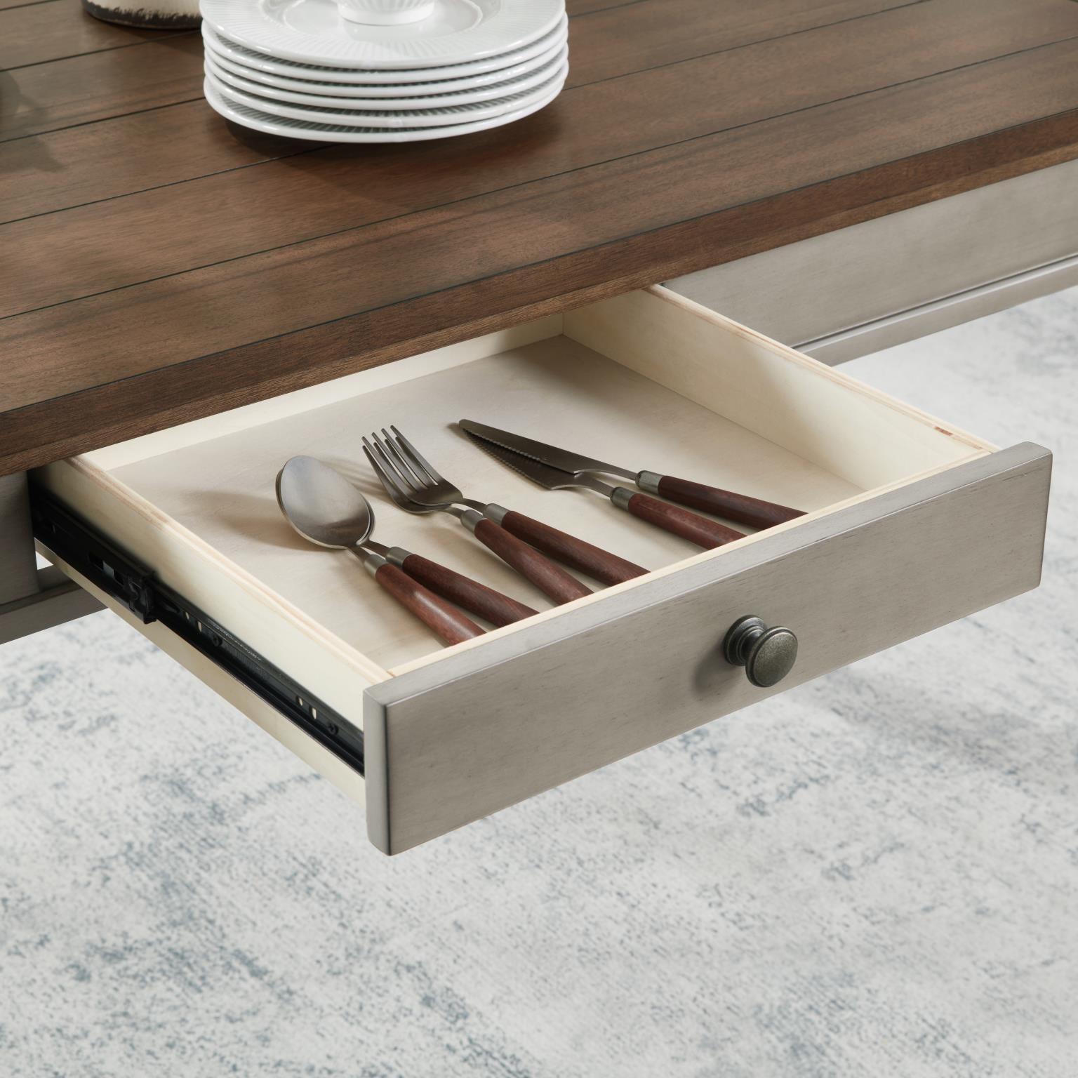 D146 - Dining Table - Gray - Stylish Home Furniture