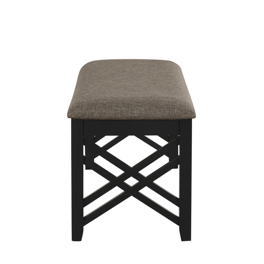 Potomac - Dining Bench - Brown / Black - Stylish Home Furniture