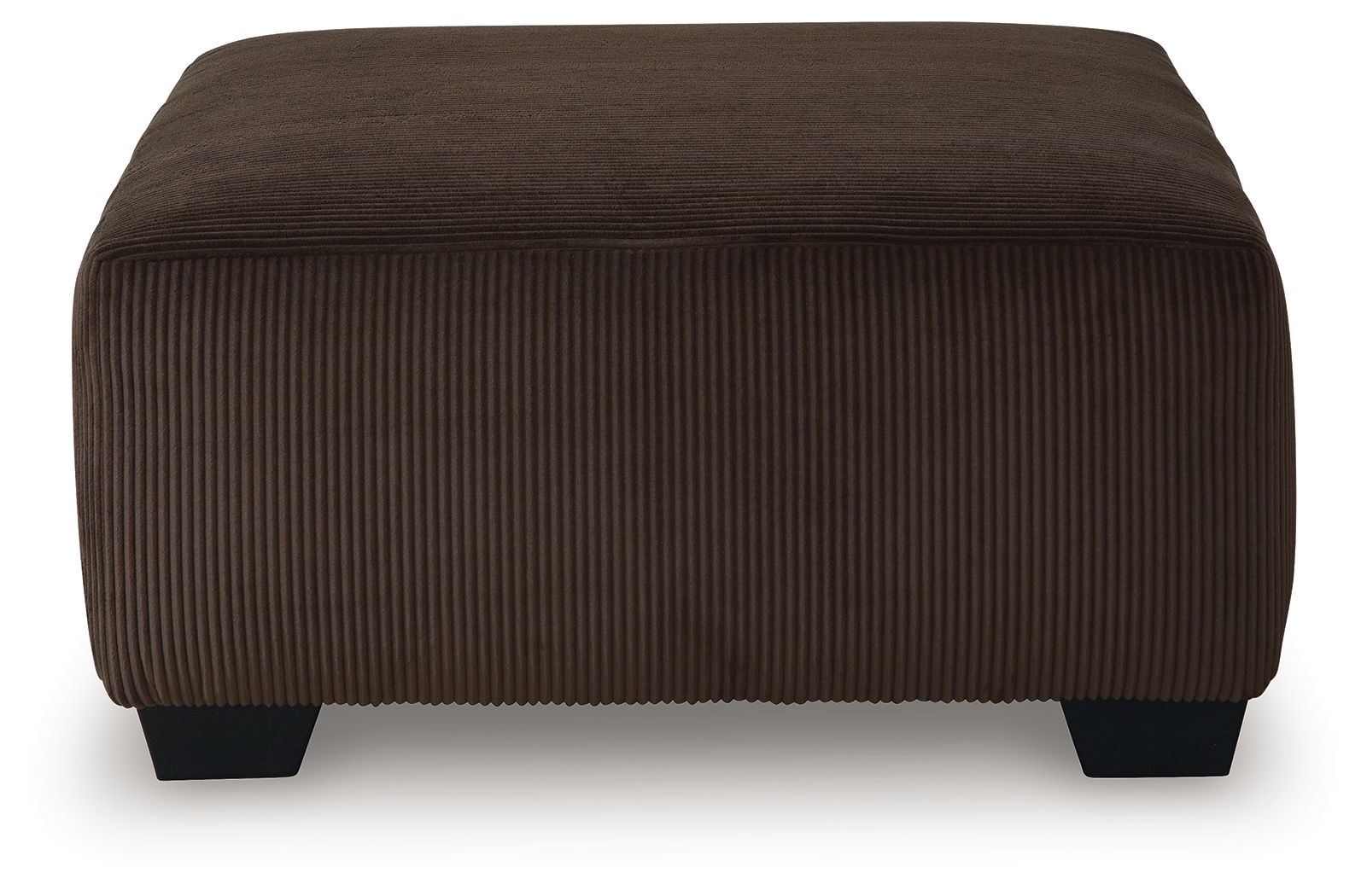 Kimlee - Oversized Accent Ottoman - Chocolate - Stylish Home Furniture