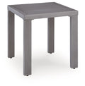 Half Moon Beach - Square End Table - Gray - Stylish Home Furniture