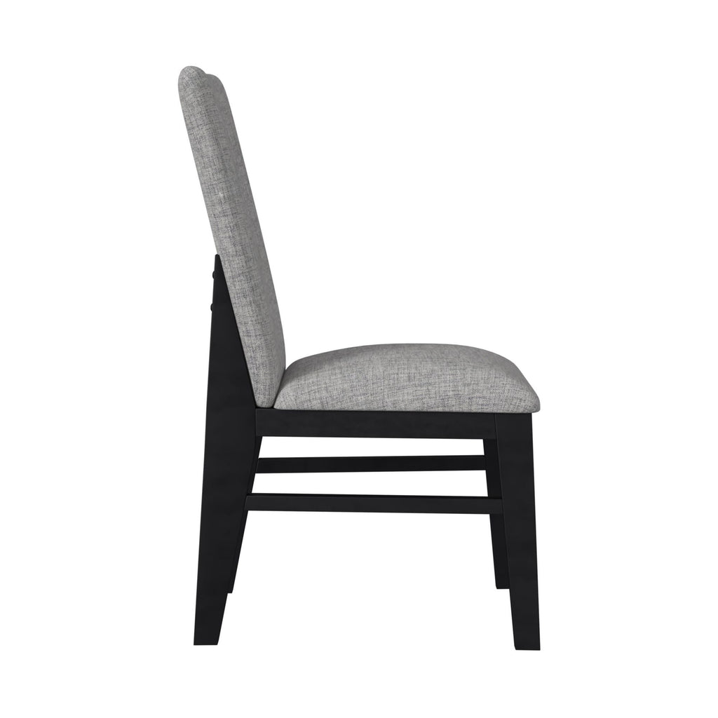 Marlene - Dining Side Chair (Set of 2) - Gray - Stylish Home Furniture