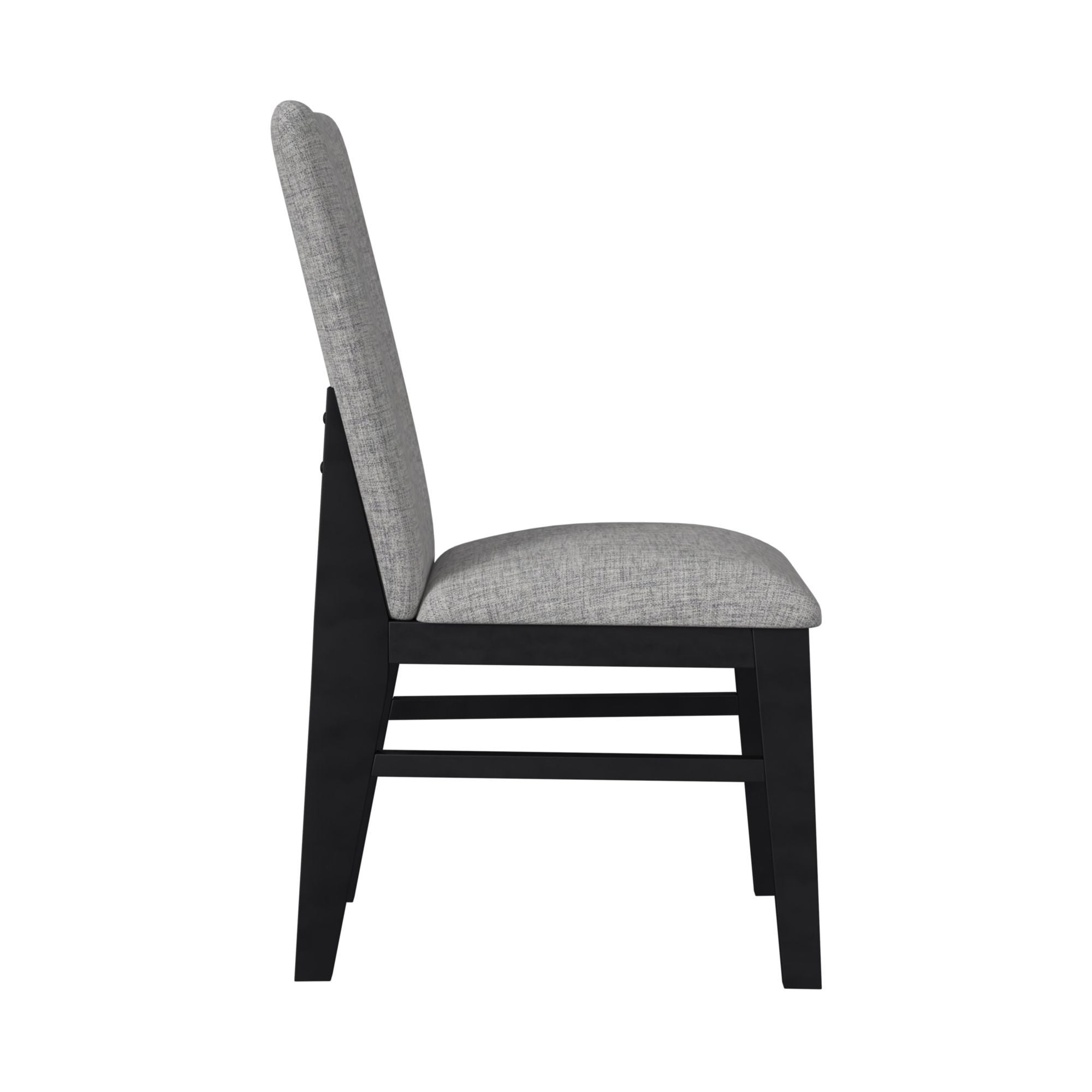 Marlene - Dining Side Chair (Set of 2) - Gray - Stylish Home Furniture