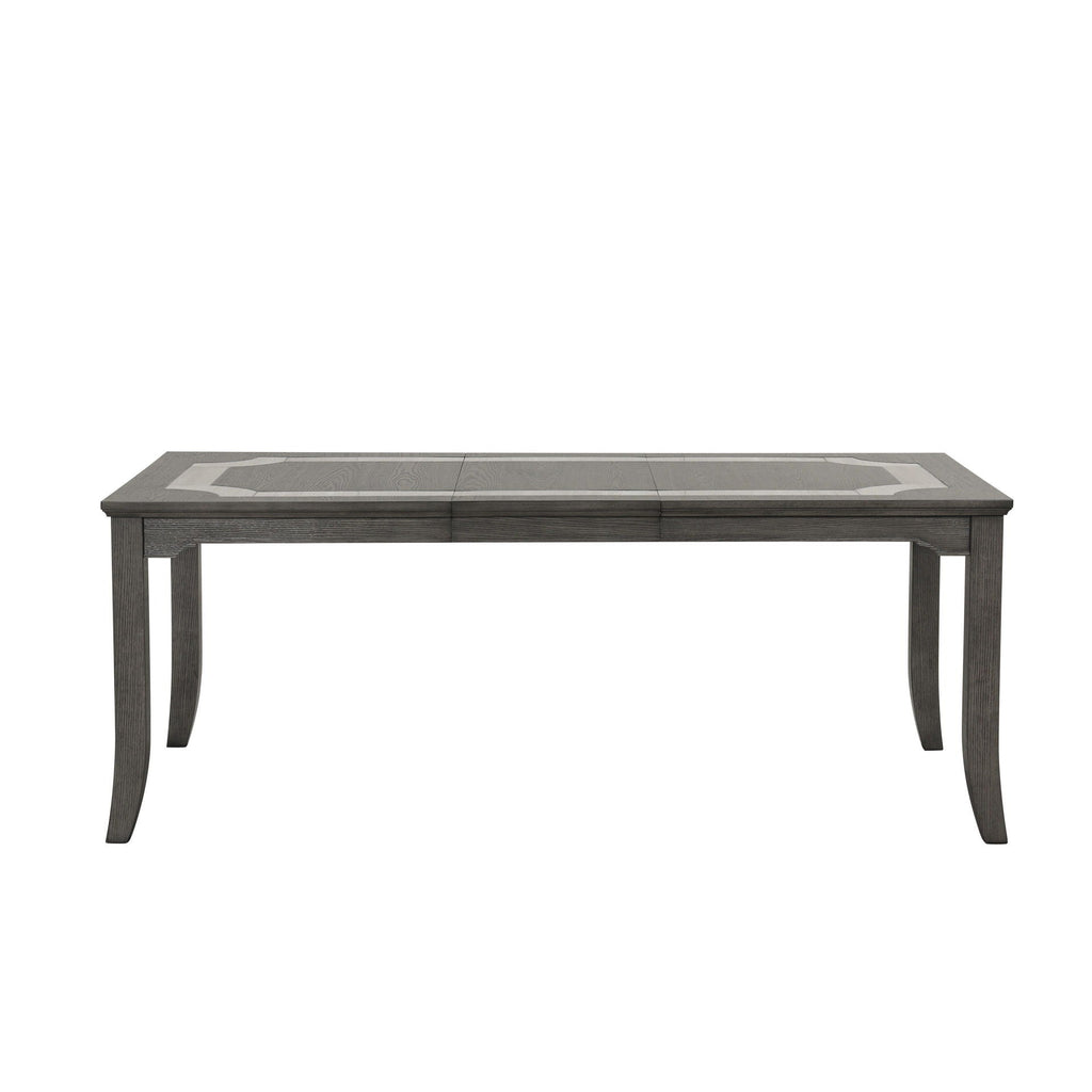 Lisbon - Rectangle Dining Table - Gray - Stylish Home Furniture