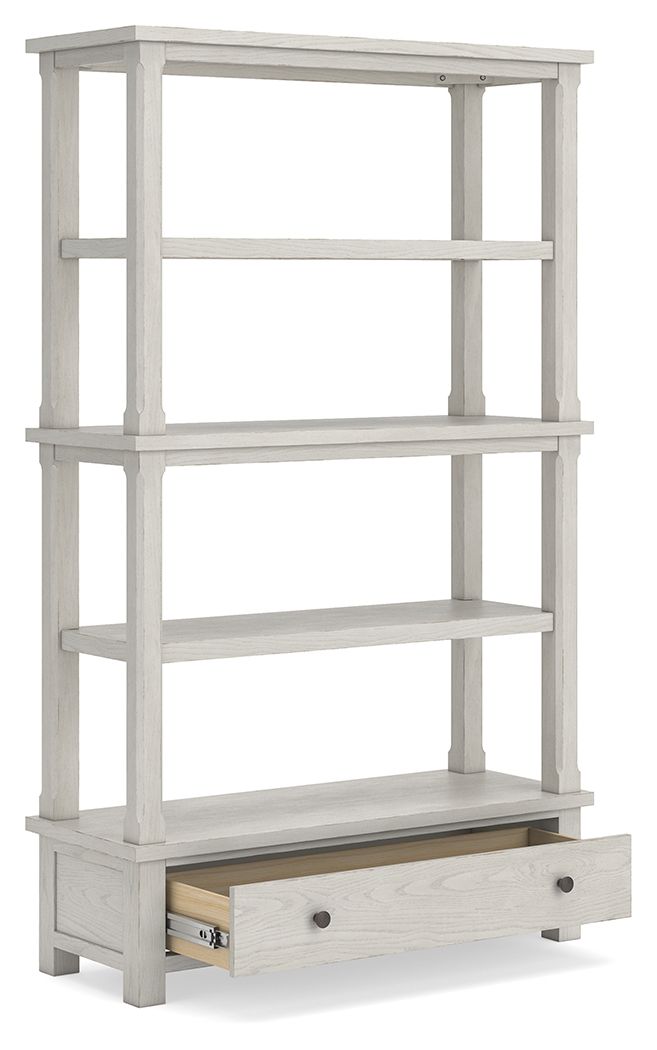 Robbinsdale - Bookcase - Antique White - Stylish Home Furniture