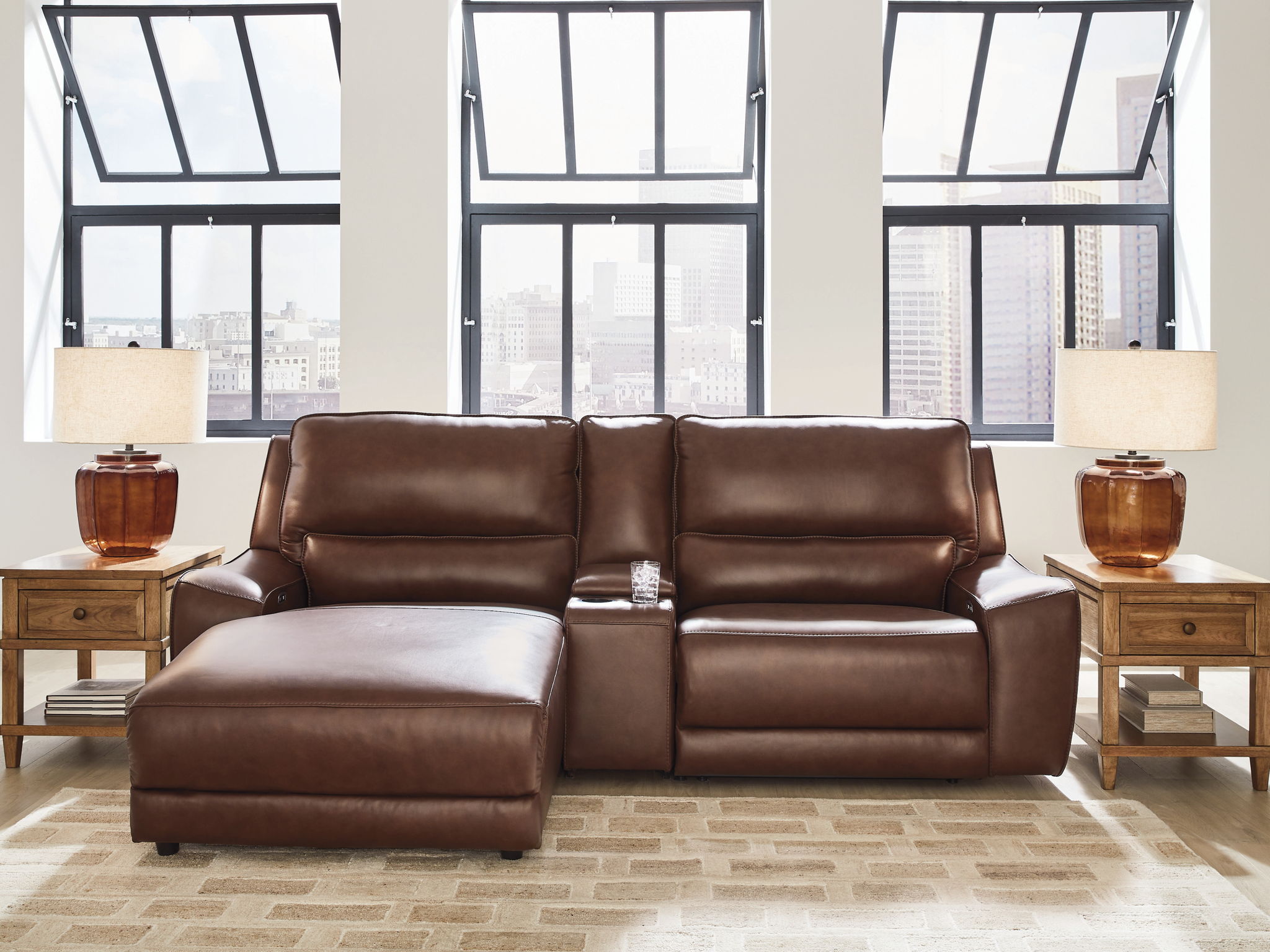 DeepWakes - Power Reclining Sectional - Stylish Home Furniture