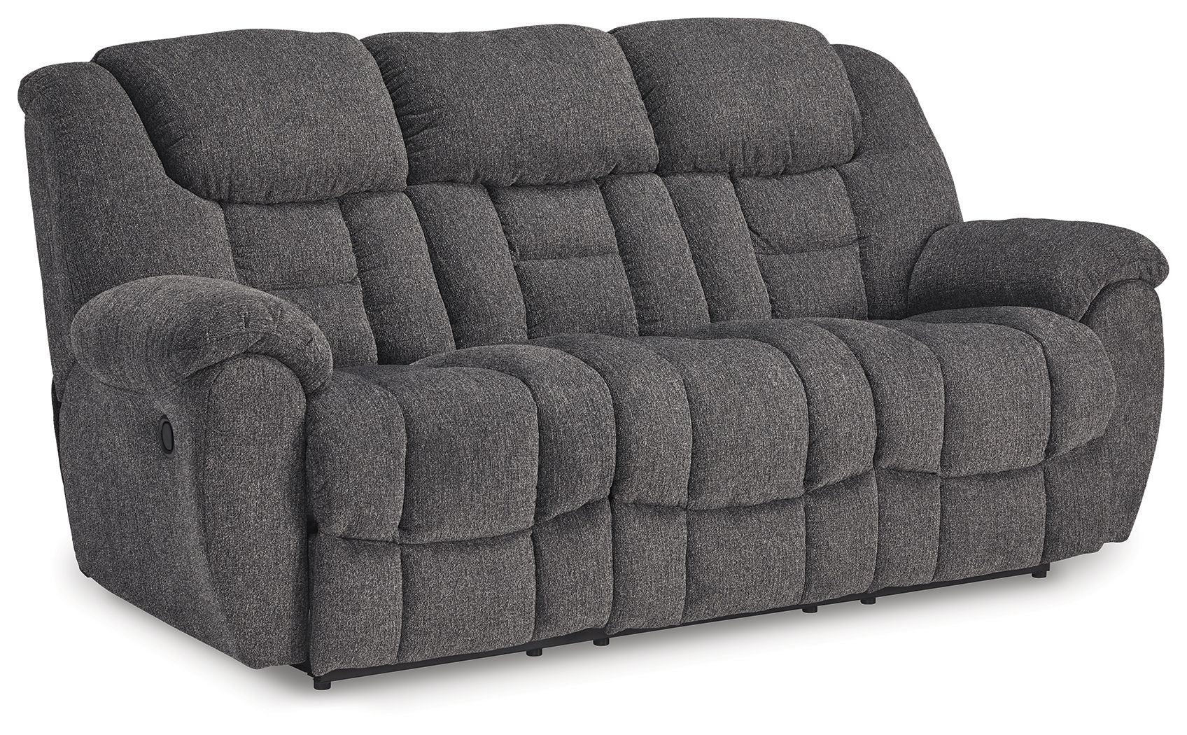 Foreside - Reclining Sofa - Charcoal - Stylish Home Furniture