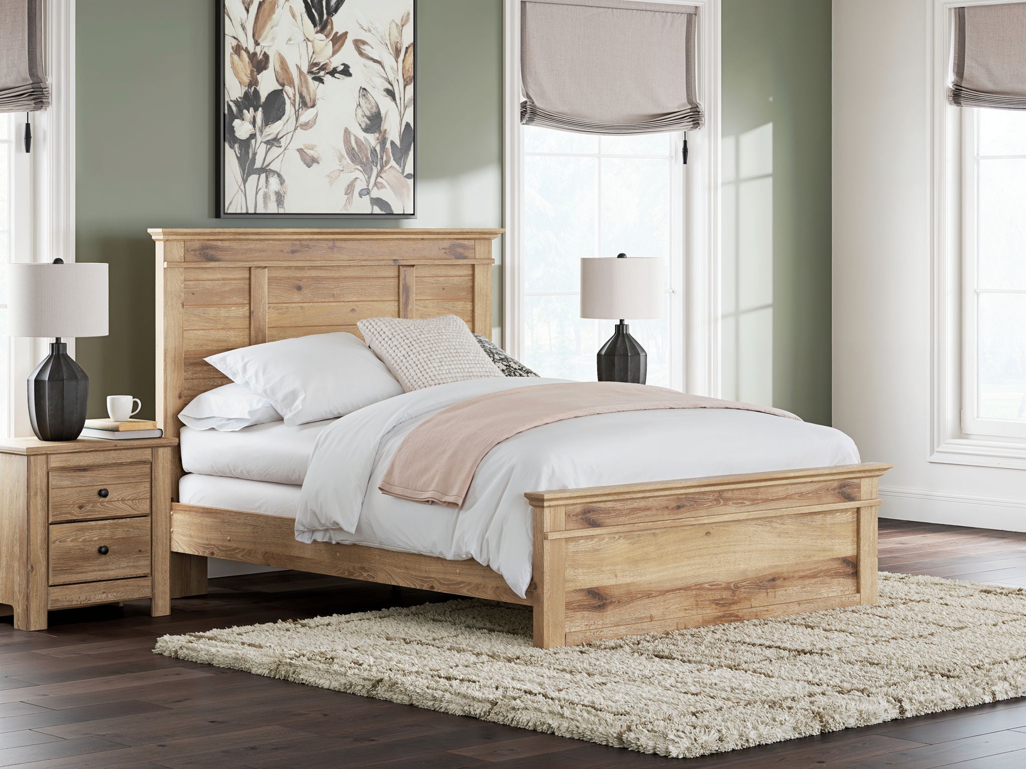 Makidern - Panel Bed - Stylish Home Furniture
