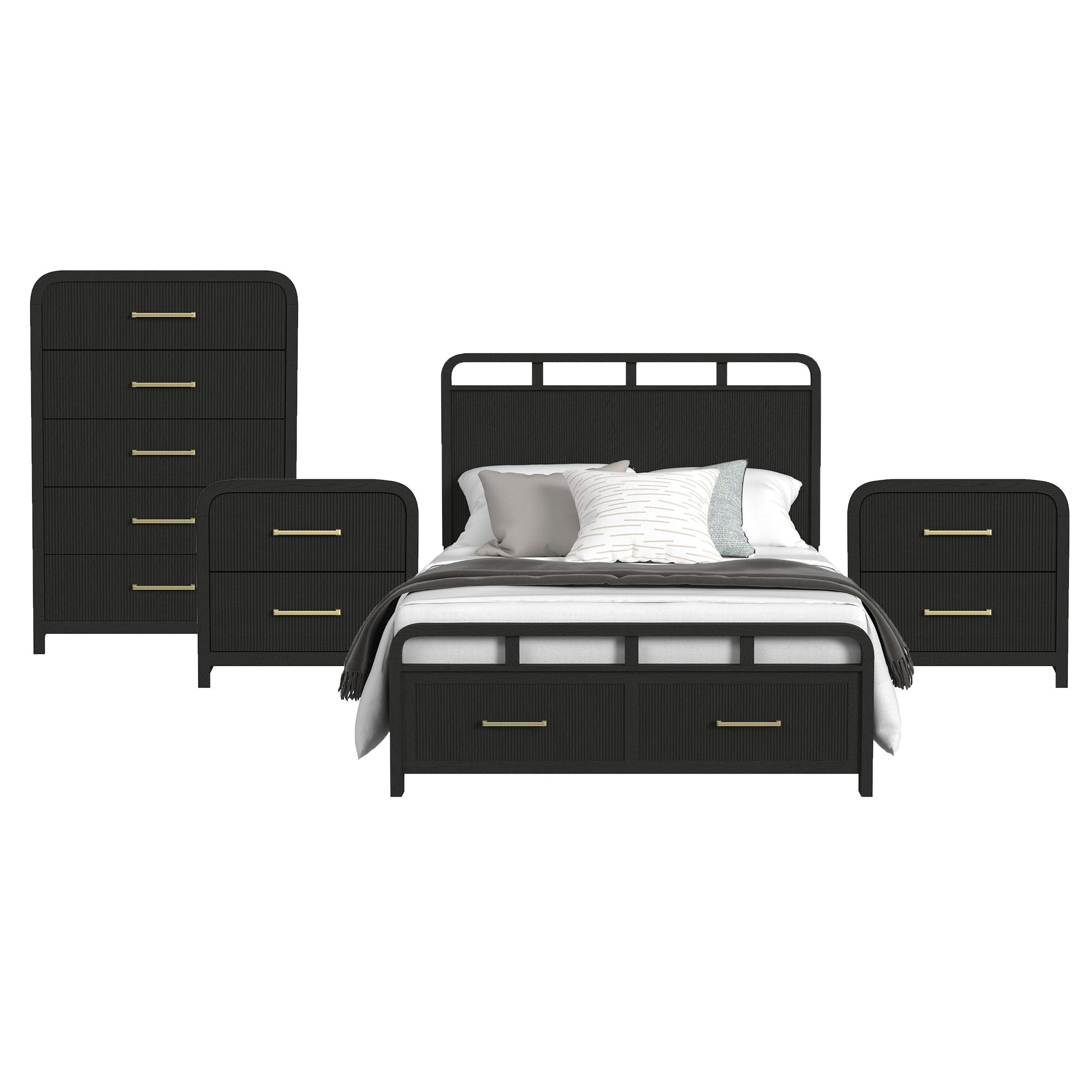 Ridgemont - Storage Bedroom Set - Stylish Home Furniture