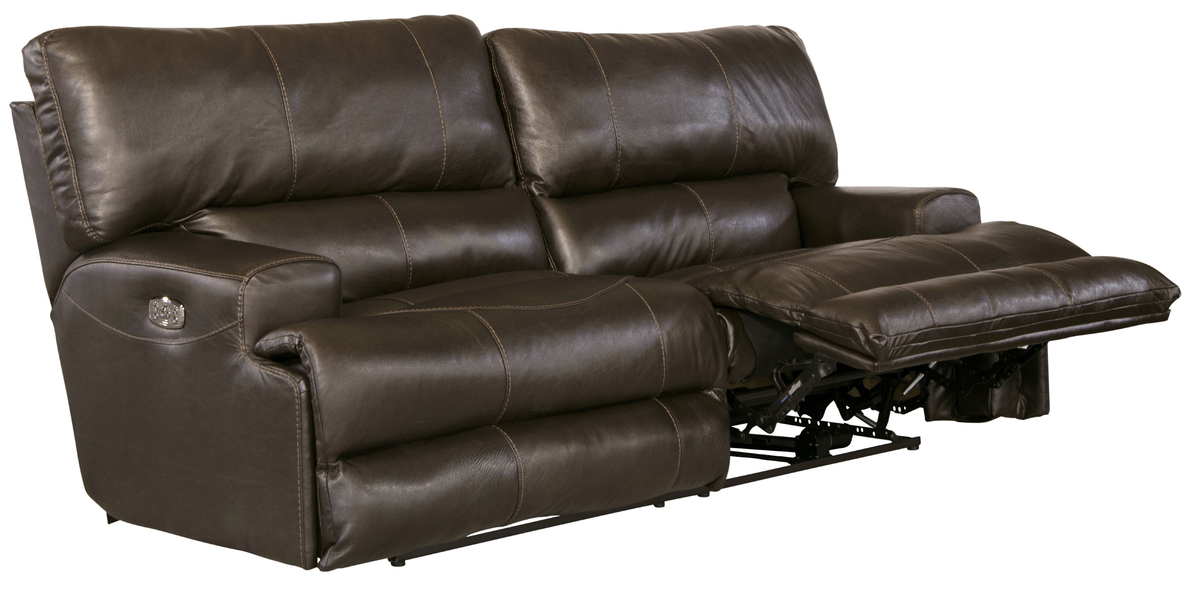 Wembley - Power Headrest With Lumbar Lay Flat Reclining Sofa - Stylish Home Furniture