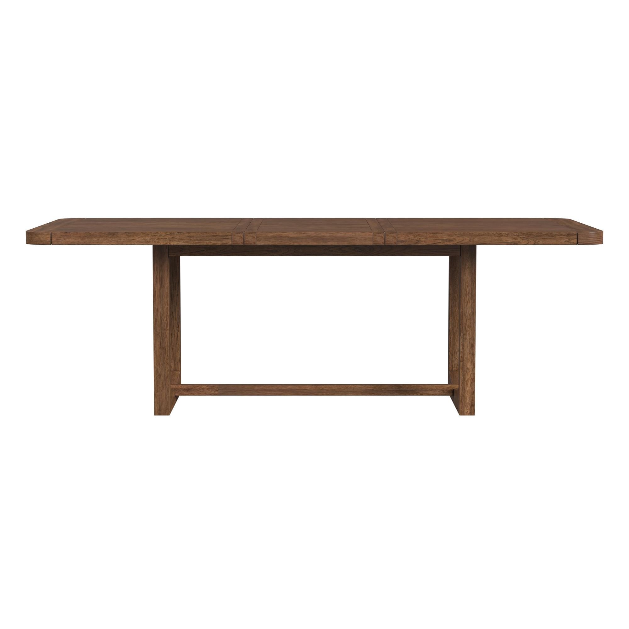 Glinda - Dining Table With 18" Leaf - Brown - Stylish Home Furniture