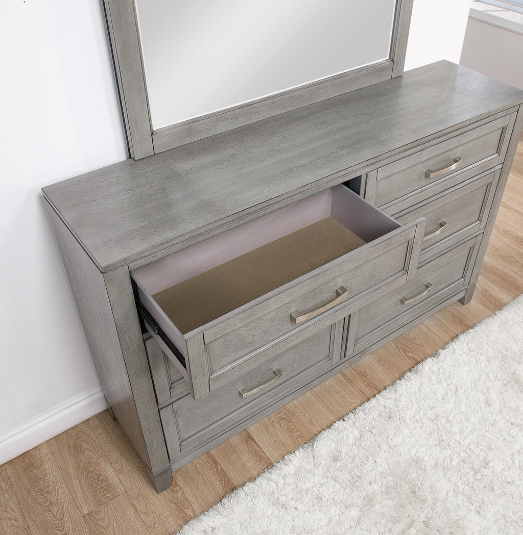 B237 - Dresser - Gray - Stylish Home Furniture