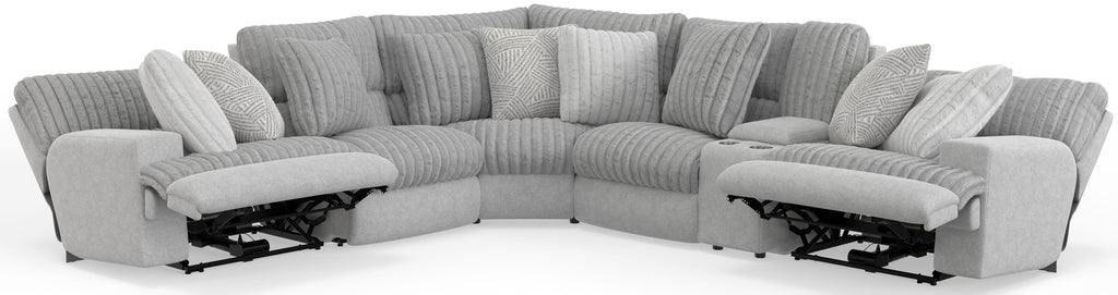 Abraxas - Reclining Sectional - Stylish Home Furniture