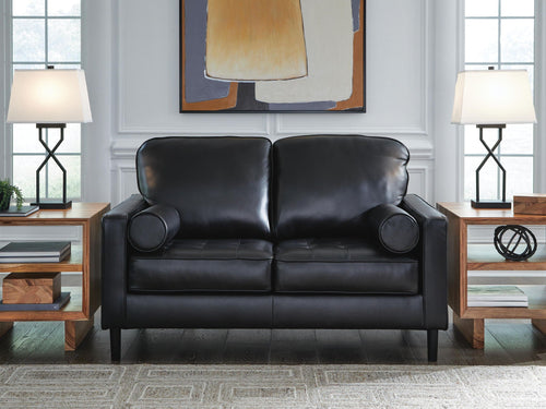 Bryceview - Loveseat - Onyx - Stylish Home Furniture