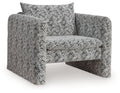 Kenbell - Accent Chair - Black / White - Stylish Home Furniture