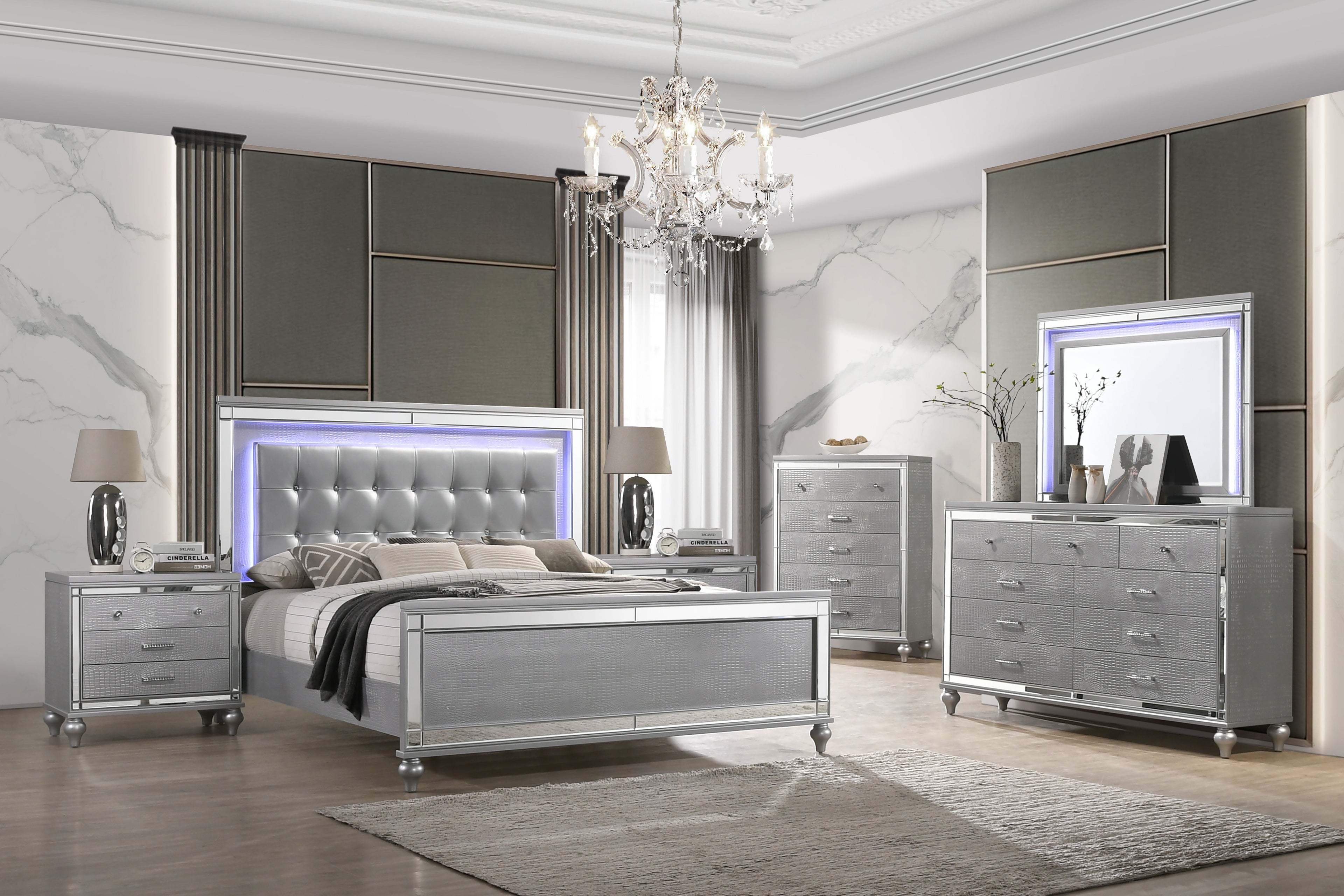 Valentino - Bedroom Set - Stylish Home Furniture