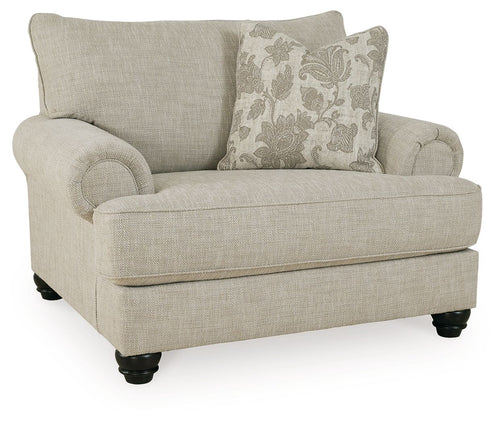 Asanti - Chair and a Half - Fog - Stylish Home Furniture