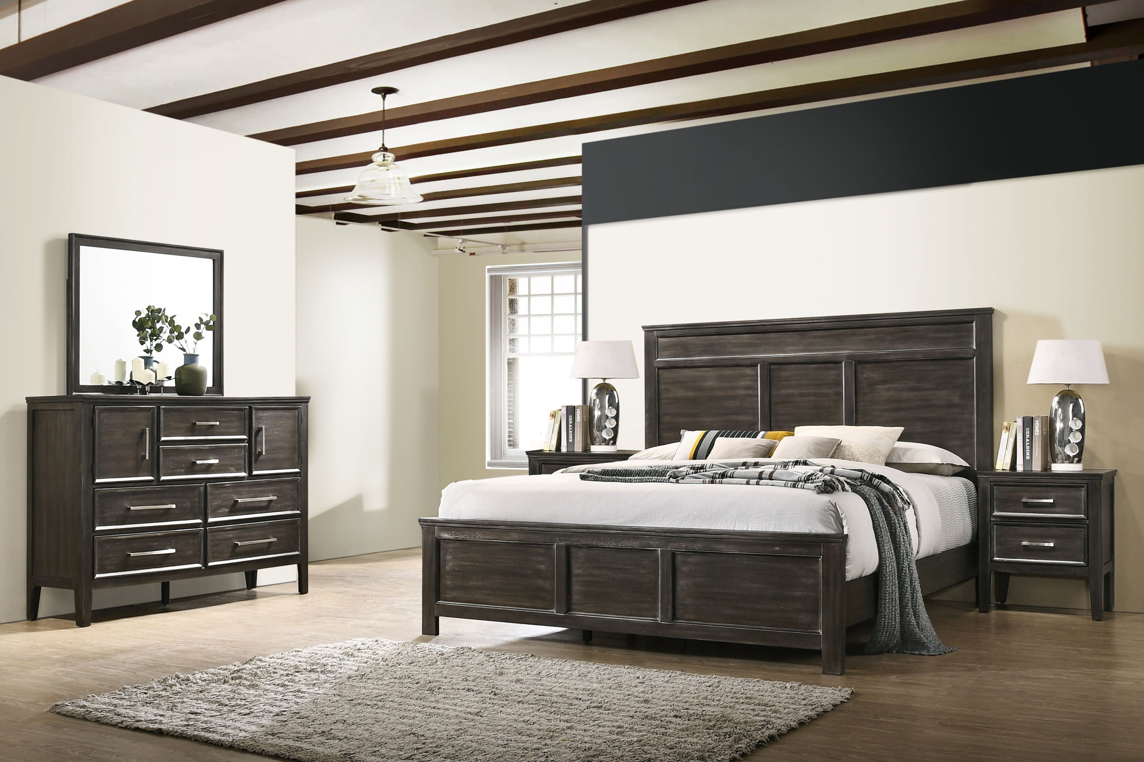 Andover - Bedroom Wood Set - Stylish Home Furniture