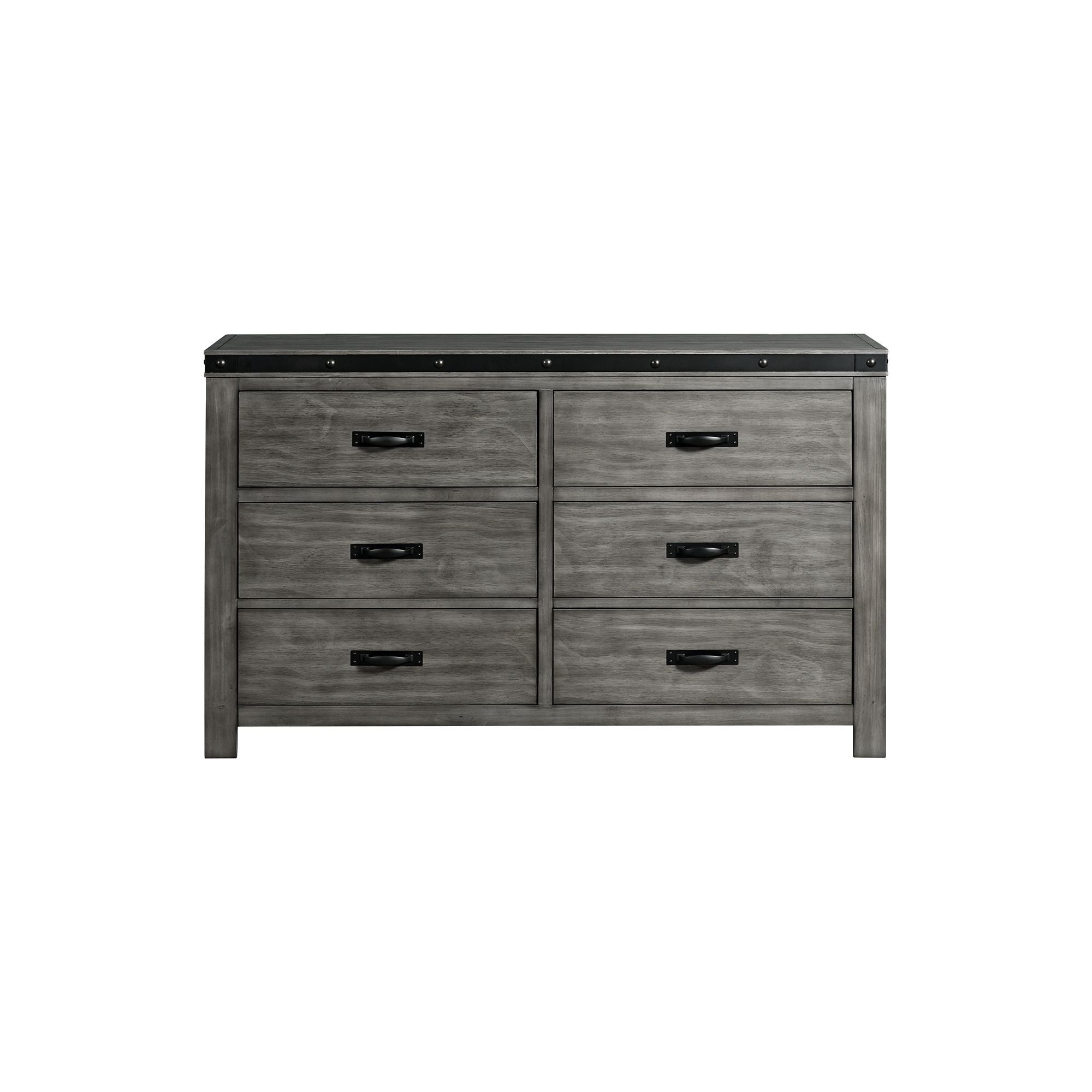 Wade - Youth 6-Drawer Dresser - Stylish Home Furniture
