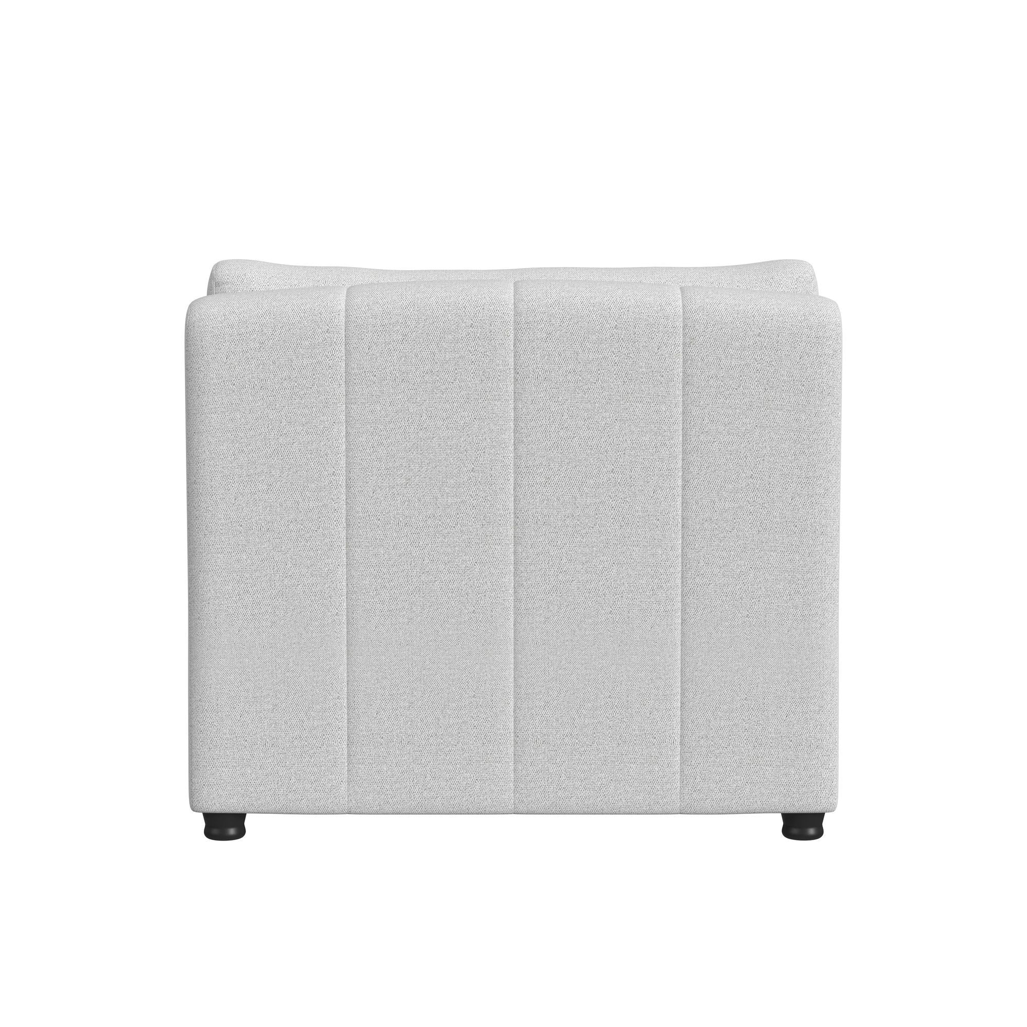 Zandara - Modular Armless Chair - Beige - Stylish Home Furniture