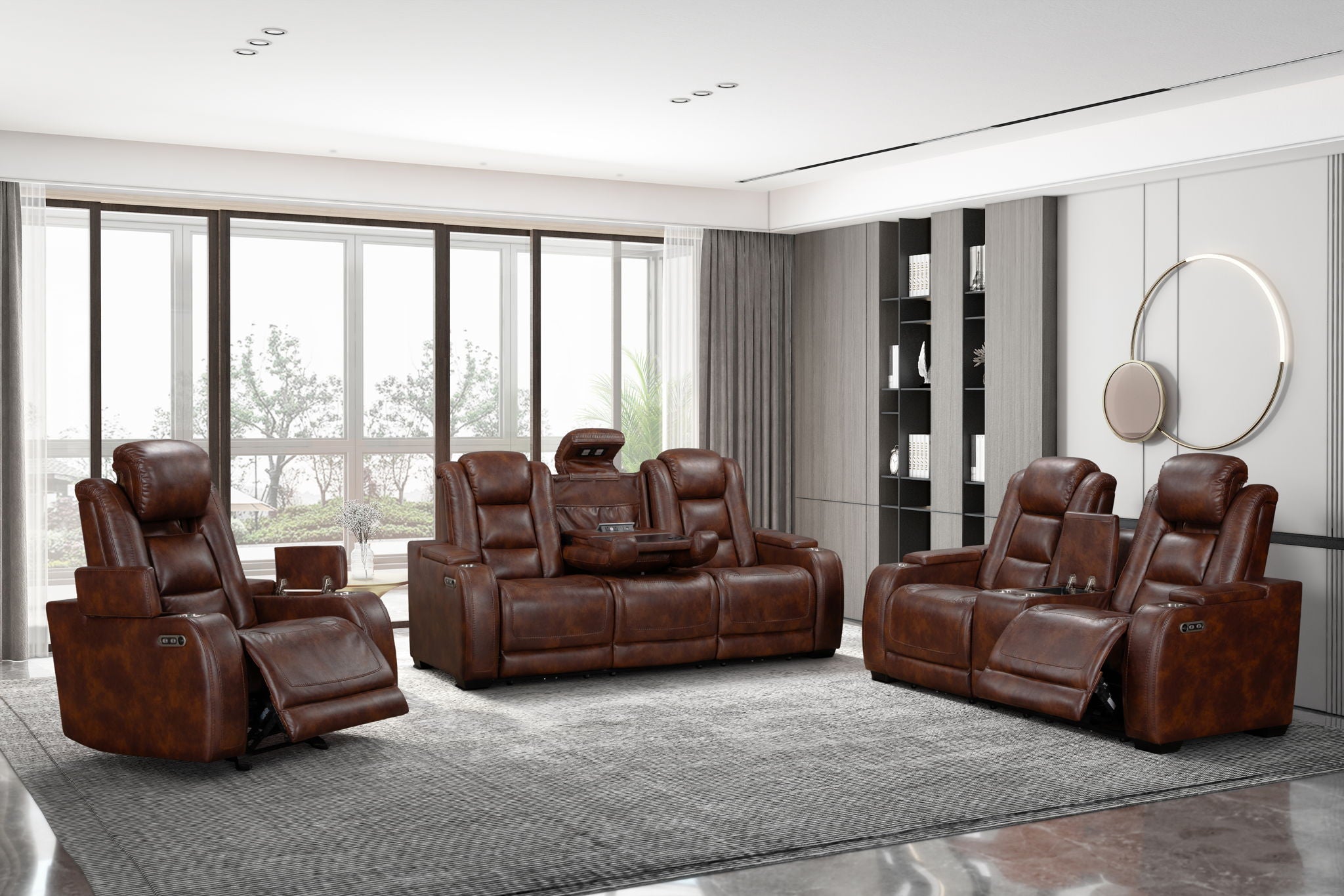 Chester - Reclining Sofa Set - Stylish Home Furniture