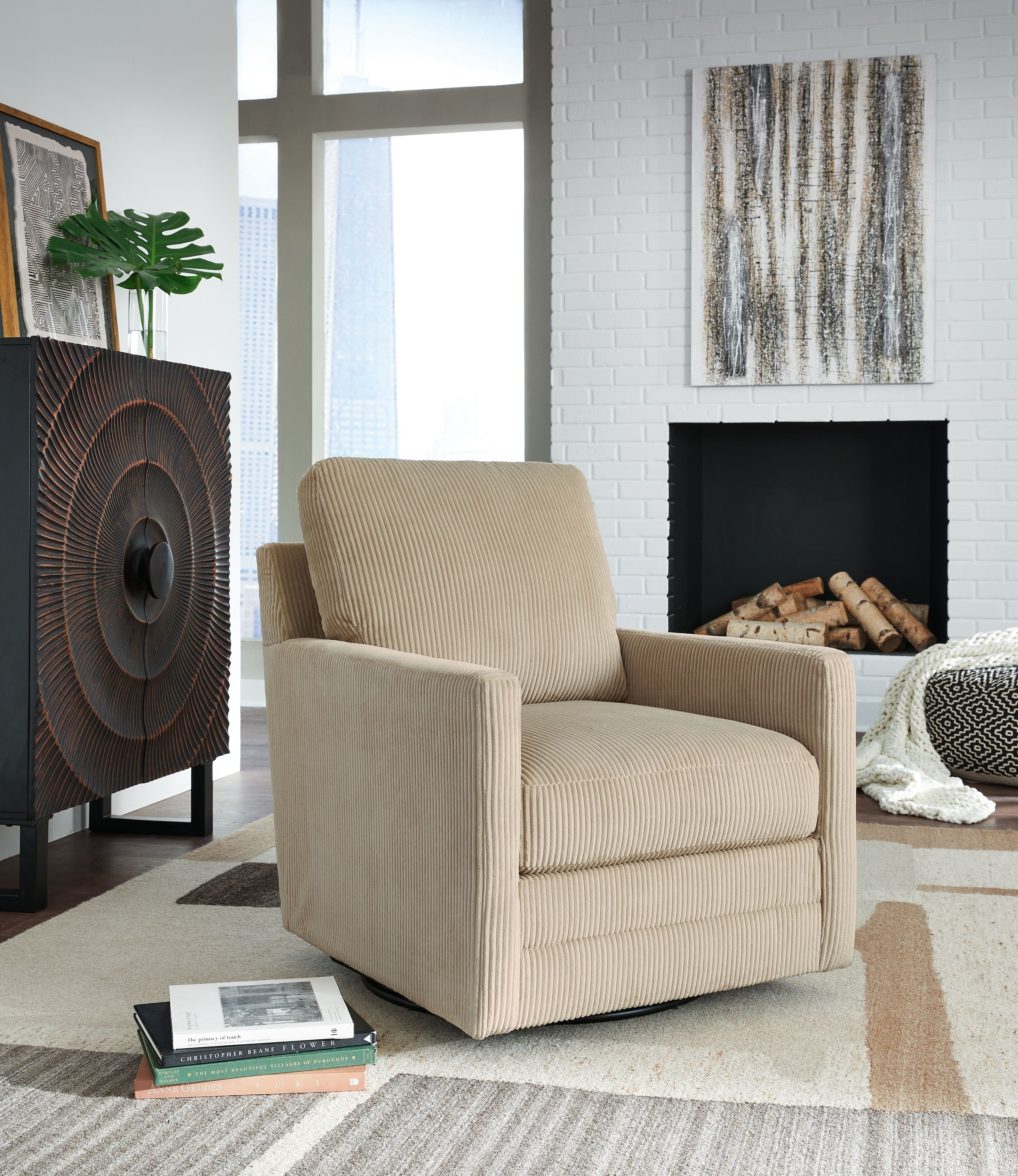 Icaman - Swivel Chair - Stylish Home Furniture