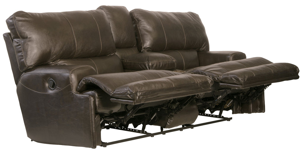 Wembley - Lay Flat Reclining Console Loveseat - Stylish Home Furniture