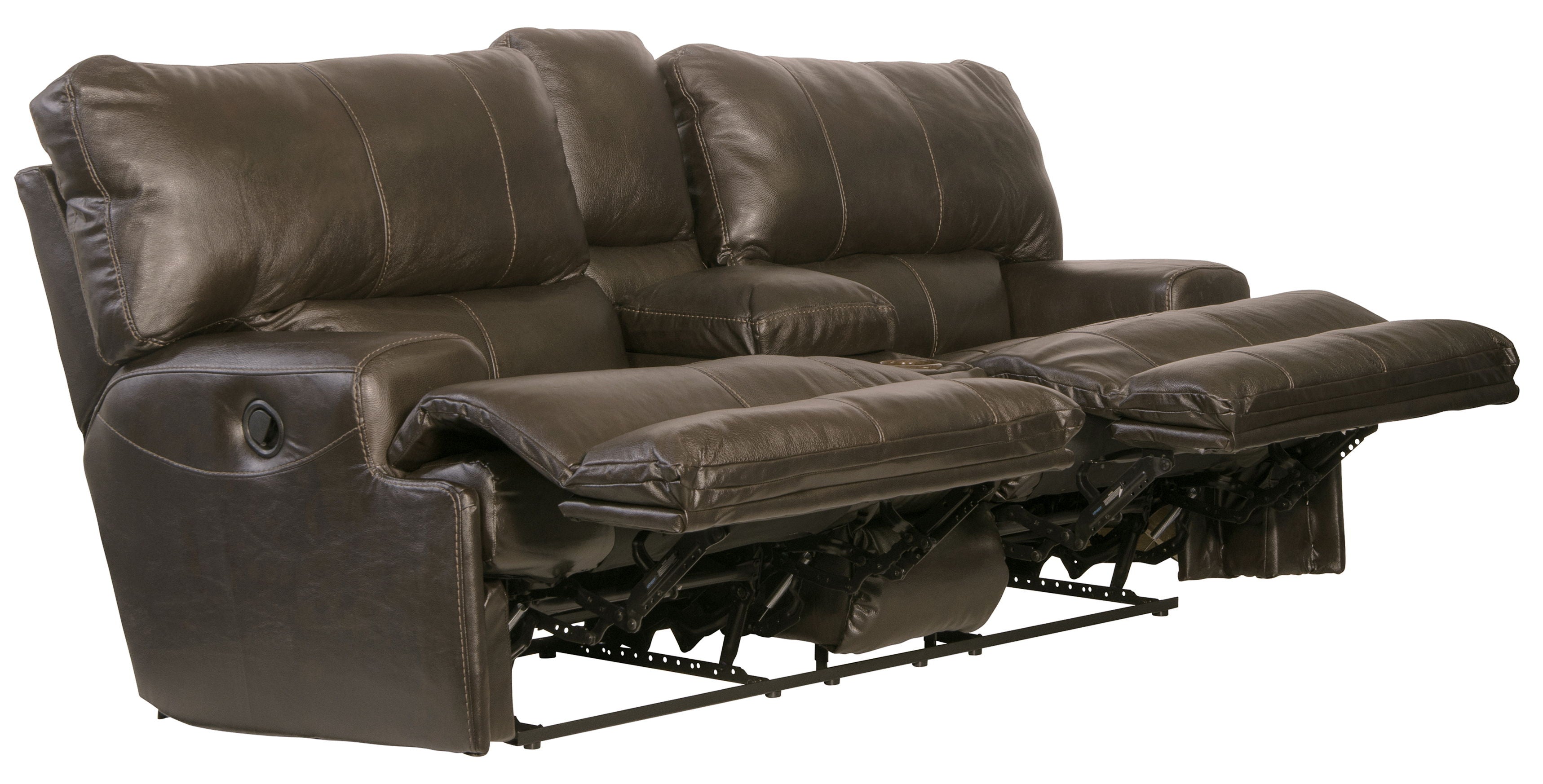 Wembley - Lay Flat Reclining Console Loveseat - Stylish Home Furniture