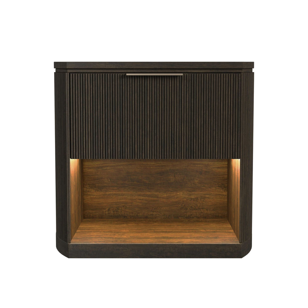 Sylvie - 1-Drawer Nightstand With Touch Light - Stylish Home Furniture
