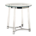Lucinda - 24.5" End Table - Chrome