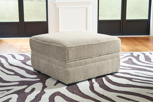 Calnita - Ottoman With Storage - Sisal - Stylish Home Furniture