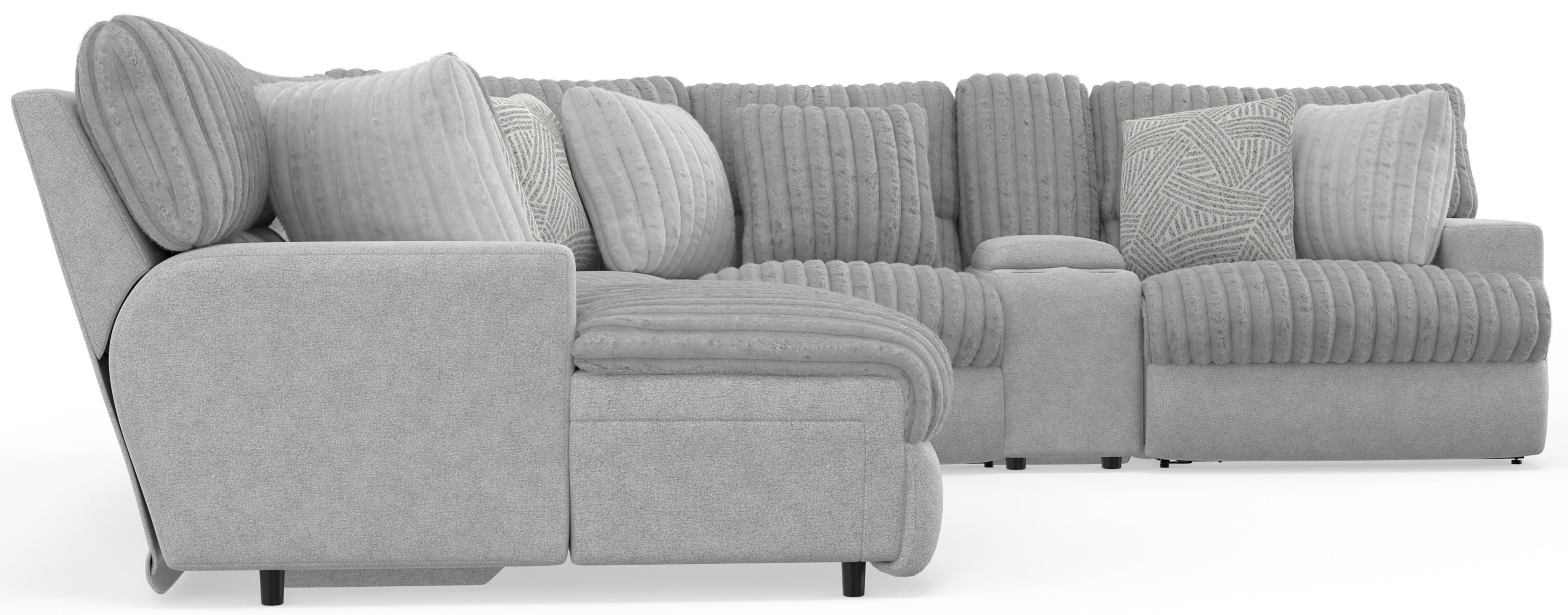 Abraxas - Reclining Sectional - Stylish Home Furniture