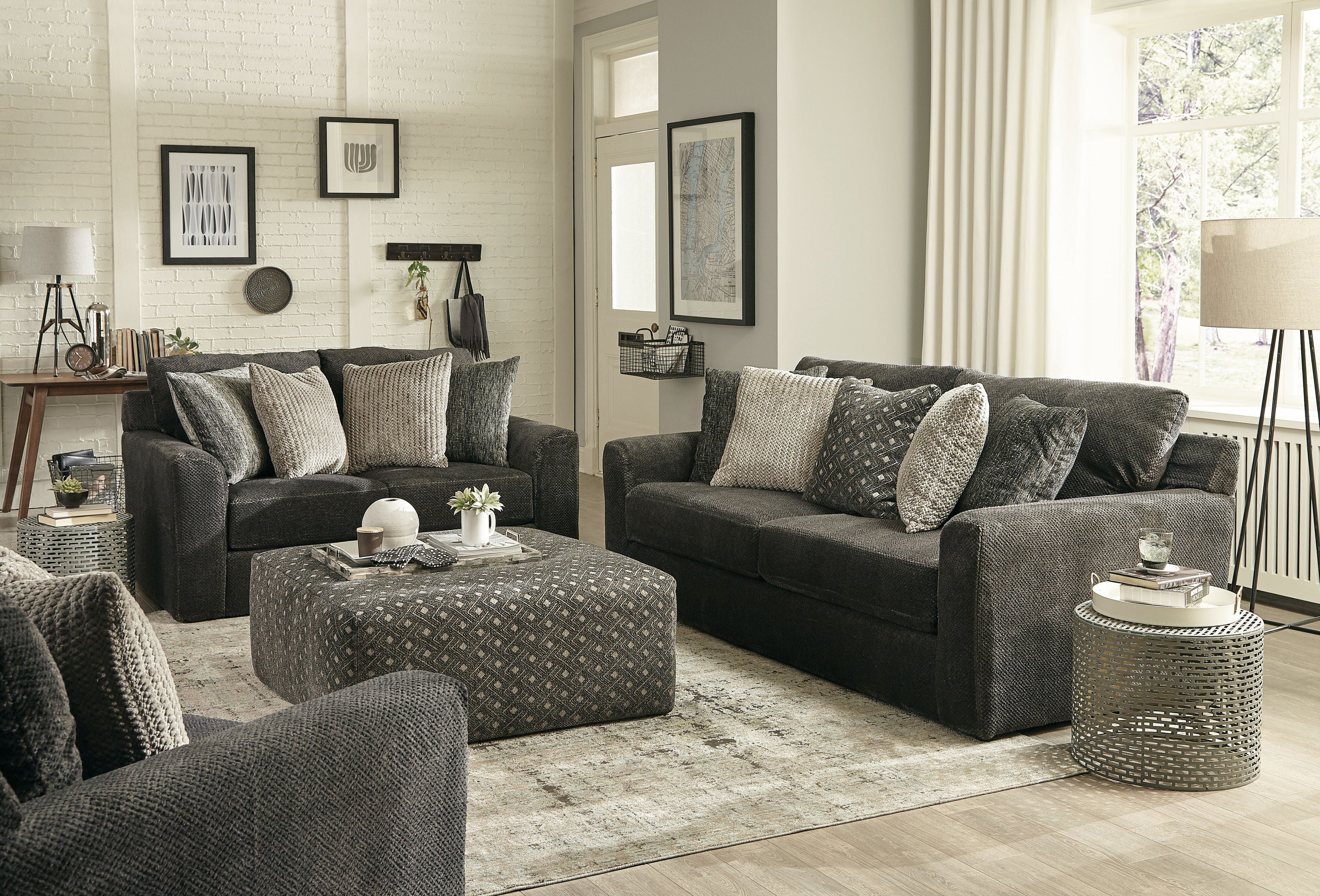 Midwood - Cocktail Ottoman - Stylish Home Furniture