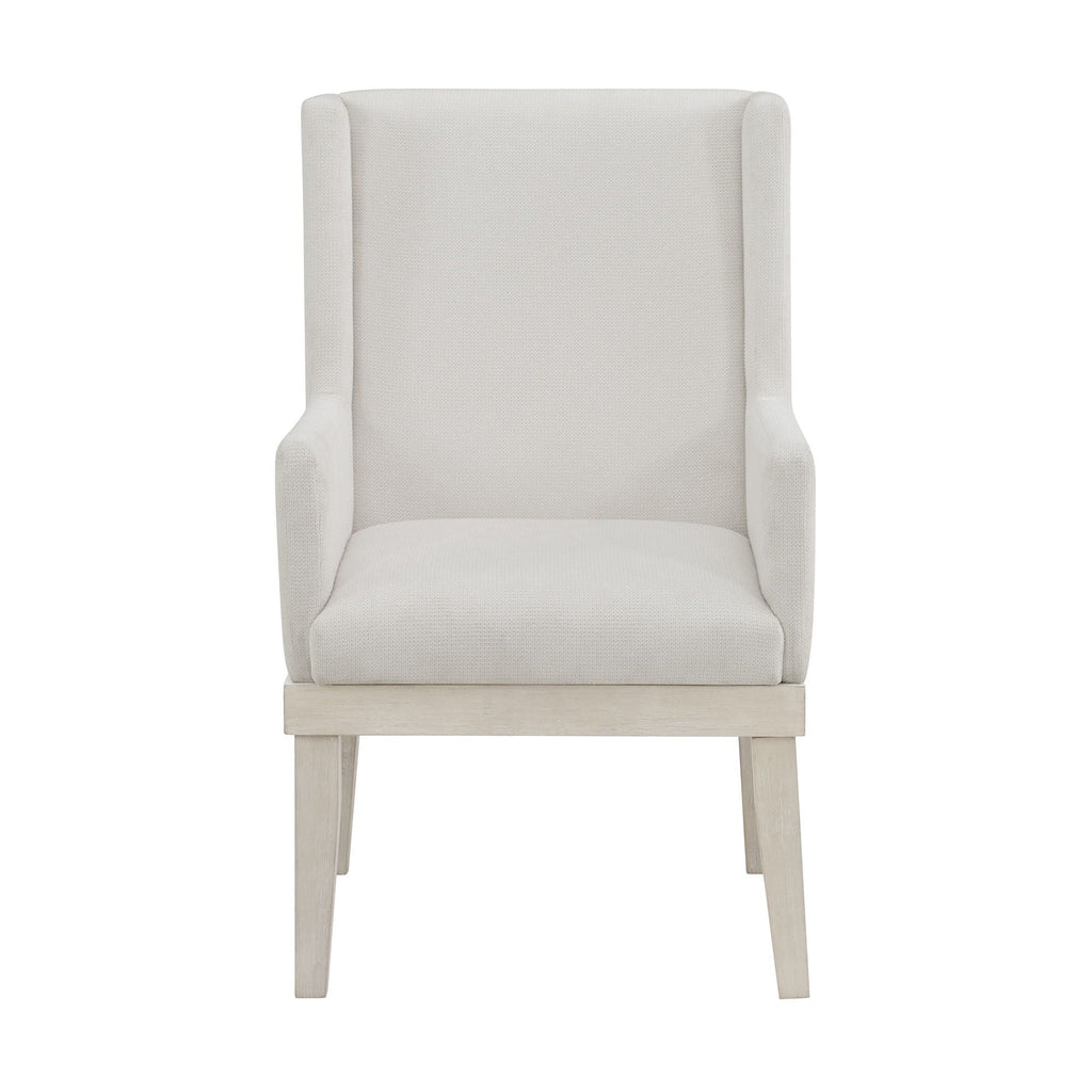 Avalanche - Dining Arm Chair (Set of 2) - Antique White - Stylish Home Furniture
