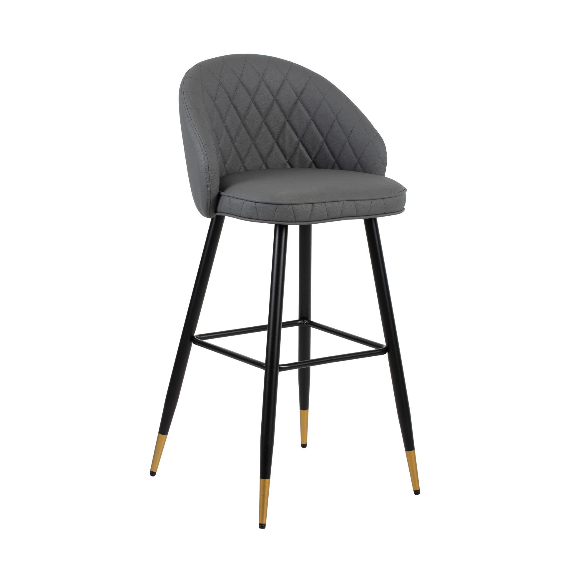 Oliver - Vegan Leather Bar Chair (Set of 2) - Stylish Home Furniture